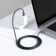 Cablu de Date și Încărcare Baseus Crystal Shine Series USB-C la USB-C, 100W, 2m, Black (Cabluri Telefon, CAJY000701) by www.silkase.ro