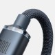 Cablu de Date și Încărcare Baseus Crystal Shine Series, USB-C la USB-C, 100W, 2m, Albastru (Cabluri Telefon, CAJY000703) by www.silkase.ro