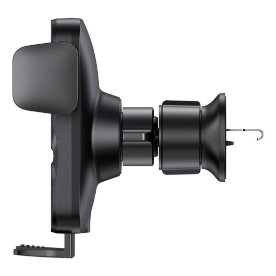 Suport Auto cu Incarcare Wireless Baseus Wisdom Auto Alignment 15W (Air Outlet) Black (Bakr, CGZX000001) by www.silkase.ro
