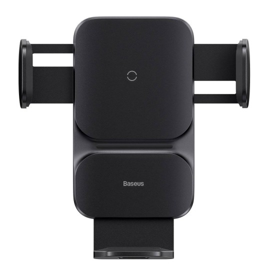 Suport Auto cu Incarcare Wireless Baseus Wisdom Auto Alignment 15W (Air Outlet) Black (Bakr, CGZX000001) by www.silkase.ro