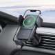 Suport Auto cu Incarcare Wireless Baseus Wisdom Auto Alignment 15W (Air Outlet) Black (Bakr, CGZX000001) by www.silkase.ro