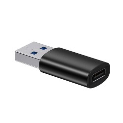 Adaptor Baseus Ingenuity Mini OTG de la USB-C la USB-A Black Adaptor Baseus Ingenuity Mini OTG de la USB-C la USB-A Black