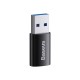 Adaptor Baseus Ingenuity Mini OTG de la USB-C la USB-A Black (Bakr, ZJJQ000101) by www.silkase.ro