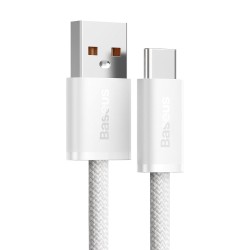 Cablu de Date și Încărcare Rapidă Baseus Dynamic Series USB la USB-C, 100W, 1m, Alb Cablu de Date și Încărcare Rapidă Baseus Dynamic Series USB la USB-C, 100W, 1m, Alb