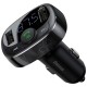 Modulator FM și Încărcător Auto Baseus CCMT000001 S-09A, 2x USB, Bluetooth, Negru (Bakr, CCMT000001) by www.silkase.ro