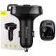 Modulator FM și Încărcător Auto Baseus CCMT000001 S-09A, 2x USB, Bluetooth, Negru (Bakr, CCMT000001) by www.silkase.ro