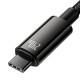 Cablu de Date Baseus Tungsten Gold Fast Charging USB-C la USB-C 240W, 2m, Black Cablu de Date Baseus Tungsten Gold Fast Charging USB-C la USB-C 240W, 2m, Black (Bakr, CAWJ040101) by www.silkase.ro