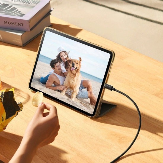 Cablu de Date Baseus Tungsten Gold Fast Charging USB-C la USB-C 240W, 2m, Black Cablu de Date Baseus Tungsten Gold Fast Charging USB-C la USB-C 240W, 2m, Black (Bakr, CAWJ040101) by www.silkase.ro