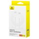 Cablu de Date și Încărcare Rapidă Baseus Superior Series 2, USB-C la USB-C, 30W, 1m, Moon White (Cabluri Telefon, P10365200211-00) by www.silkase.ro