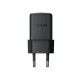 Încărcător rapid Baseus Palm USB-C 20W + Cablu de date USB-C/USB-C 1m Negru (Bakr, P10111602113-01) by www.silkase.ro