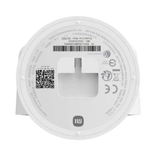 Cameră de Supraveghere Inteligentă Xiaomi Smart Camera C100, Alba Cameră de Supraveghere Inteligentă Xiaomi Smart Camera C100, Alba (Bakr, BHR07OGL) by www.silkase.ro