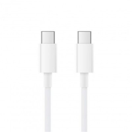 Cablu de Date Original Xiaomi USB-C la USB-C, 5A, 1.5m, Alb Cablu de Date Original Xiaomi USB-C la USB-C, 5A, 1.5m, Alb (Bakr, SJV4108GL) by www.silkase.ro