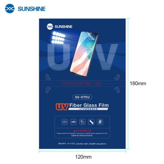 Set 25 Folii Protectie SUNSHINE SS-075U UV Hydrocondensation pentru Smartphone Set 25 Folii Protectie SUNSHINE SS-075U UV Hydrocondensation pentru Smartphone (Bakr, SS-075U) by www.silkase.ro