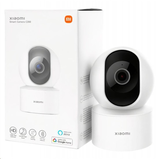 Cameră de Supraveghere Inteligentă Xiaomi Smart Camera C200, Alba Cameră de Supraveghere Inteligentă Xiaomi Smart Camera C200, Alba (Bakr, BHR6766GL) by www.silkase.ro