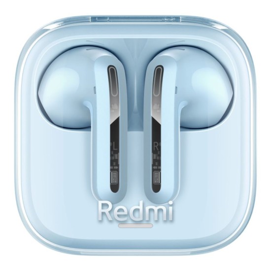 Căști Wireless TWS Xiaomi Redmi Buds 6 Active, Albastru Transparent Căști Wireless TWS Xiaomi Redmi Buds 6 Active, Albastru Transparent (Bakr, 57983126126) by www.silkase.ro