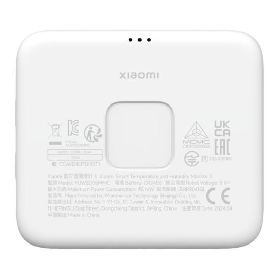 Senzor de Temperatură și Umiditate Xiaomi Mi Monitor 3, Alb Senzor de Temperatură și Umiditate Xiaomi Mi Monitor 3, Alb (Bakr, BHR9041GL) by www.silkase.ro