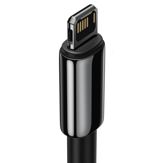 Cablu de Date și Încărcare Baseus CALWJ-01 Tungsten Gold, Lightning, 2.4A, 1m, Black Cablu de Date și Încărcare Baseus CALWJ-01 Tungsten Gold, Lightning, 2.4A, 1m, Black (Cabluri Telefon, CALWJ-01) by www.silkase.ro
