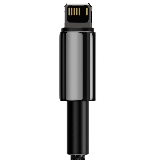 Cablu de Date și Încărcare Baseus CALWJ-01 Tungsten Gold, Lightning, 2.4A, 1m, Black Cablu de Date și Încărcare Baseus CALWJ-01 Tungsten Gold, Lightning, 2.4A, 1m, Black (Cabluri Telefon, CALWJ-01) by www.silkase.ro