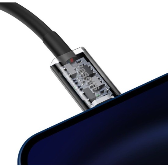 Cablu Incarcare Rapida Baseus Superior USB-C la Lightning 20W, 1m, Negru Cablu Incarcare Rapida Baseus Superior USB-C la Lightning 20W, 1m, Negru (Cabluri Telefon, CATLYS-A01) by www.silkase.ro