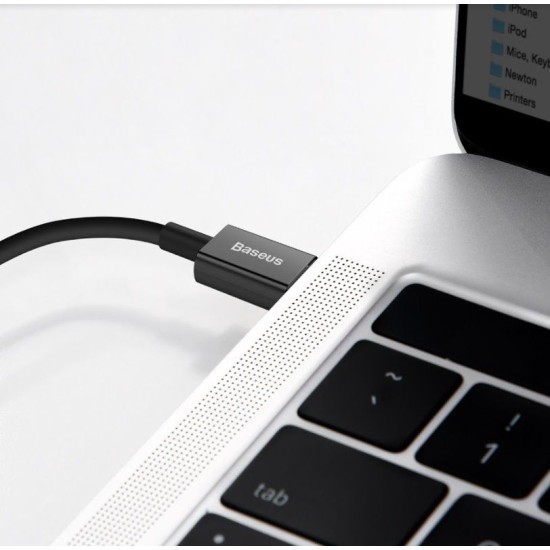 Cablu Incarcare Rapida Baseus Superior USB-C la Lightning 20W, 1m, Negru Cablu Incarcare Rapida Baseus Superior USB-C la Lightning 20W, 1m, Negru (Cabluri Telefon, CATLYS-A01) by www.silkase.ro