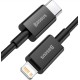 Cablu de Date și Încărcare Rapidă Baseus Superior USB-C la Lightning, 20W, 2m, Negru Cablu de Date și Încărcare Rapidă Baseus Superior USB-C la Lightning, 20W, 2m, Negru (Cabluri Telefon, CATLYS-C01) by www.silkase.ro