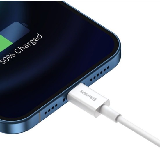 Cablu Incarcare Rapida Baseus Superior Series Lightning 2.4A, 1.5m, White Cablu Incarcare Rapida Baseus Superior Series Lightning 2.4A, 1.5m, White (Cabluri Telefon, CALYS-B02) by www.silkase.ro