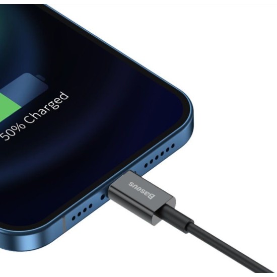 Cablu de Date și Încărcare Rapidă Baseus Superior USB la Lightning, 2.4A, 2m, Black Cablu de Date și Încărcare Rapidă Baseus Superior USB la Lightning, 2.4A, 2m, Black (Cabluri Telefon, CALYS-C01) by www.silkase.ro