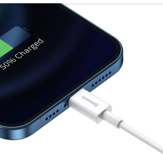 Cablu de Date și Încărcare Rapidă Baseus Superior Lightning, 2.4A, 2m, Alb Cablu de Date și Încărcare Rapidă Baseus Superior Lightning, 2.4A, 2m, Alb (Cabluri Telefon, CALYS-C02) by www.silkase.ro