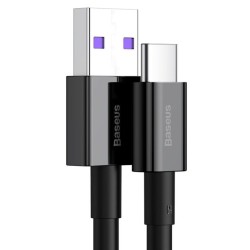 Cablu Baseus CATYS-01 Superior Fast Charging USB-C 66W 1m Black Cablu Baseus CATYS-01 Superior Fast Charging USB-C 66W 1m Black