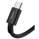 Cablu Baseus CATYS-01 Superior Fast Charging USB-C 66W 1m Black (Cabluri Telefon, CATYS-01) by www.silkase.ro