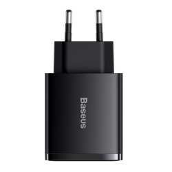 Încărcător Compact Baseus CCXJ-E01 Quick Charger USB-C 20W, Negru