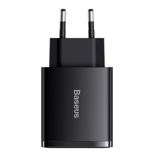 Încărcător Compact Baseus CCXJ-E01 Quick Charger USB-C 20W, Negru Încărcător Compact Baseus CCXJ-E01 Quick Charger USB-C 20W, Negru (Cabluri Telefon, CCXJ-E01) by www.silkase.ro