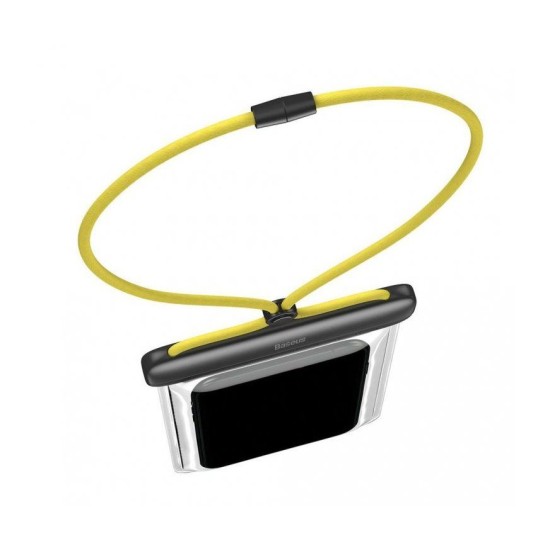 Husa Waterproof Baseus Lets Go Slip, Rezistenta la Apa, Grey/Yellow Husa Waterproof Baseus Lets Go Slip, Rezistenta la Apa, Grey/Yellow (Baterii Externe (Powerbanks), ACFSD-DGY) by www.silkase.ro