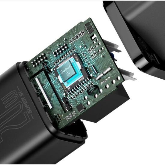 Încărcător Rapid Baseus Super Si CCSUP-B01 USB-C 20W Black Încărcător Rapid Baseus Super Si CCSUP-B01 USB-C 20W Black (Încărcătoare Rețea, CCSUP-B01) by www.silkase.ro