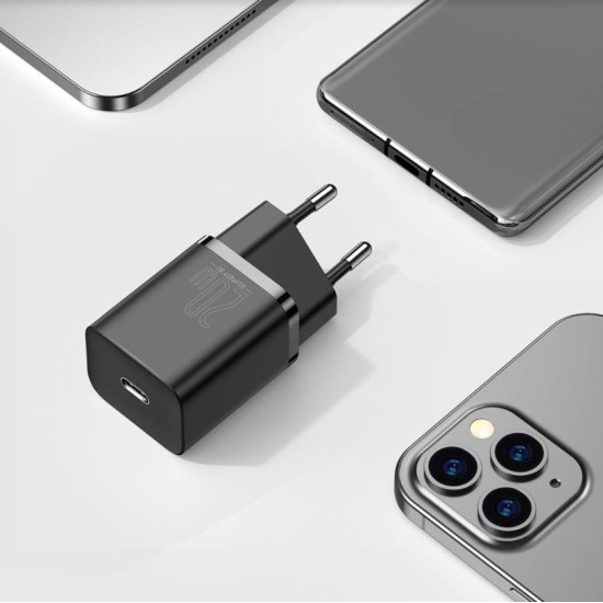 Încărcător Rapid Baseus Super Si CCSUP-B01 USB-C 20W Black Încărcător Rapid Baseus Super Si CCSUP-B01 USB-C 20W Black (Încărcătoare Rețea, CCSUP-B01) by www.silkase.ro