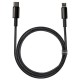 Cablu de Date Baseus Tungsten Gold Fast Charge USB-C la Lightning 20W, 2m, Black Cablu de Date Baseus Tungsten Gold Fast Charge USB-C la Lightning 20W, 2m, Black (Cabluri Telefon, CATLWJ-A01) by www.silkase.ro