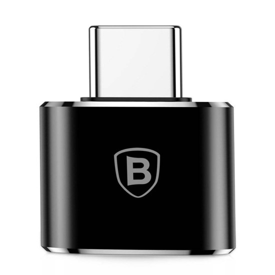 Adaptor Baseus CATOTG-01, USB-A la USB-C, Black Adaptor Baseus CATOTG-01, USB-A la USB-C, Black (Bakr, CATOTG-01) by www.silkase.ro