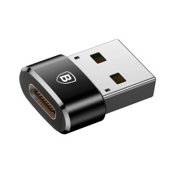 Adaptor Baseus de la USB-C la USB-A, Negru Adaptor Baseus de la USB-C la USB-A, Negru