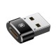 Adaptor Baseus de la USB-C la USB-A, Negru Adaptor Baseus de la USB-C la USB-A, Negru (Bakr, CAAOTG-01) by www.silkase.ro