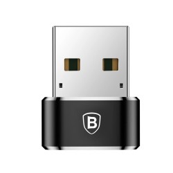 Adaptor Baseus de la USB-C la USB-A, Negru
