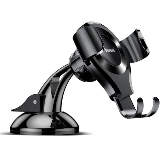 Suport Auto Baseus SUYL-XP01 Osculum Gravity Car Mount, Negru (Bakr, SUYL-XP01) by www.silkase.ro