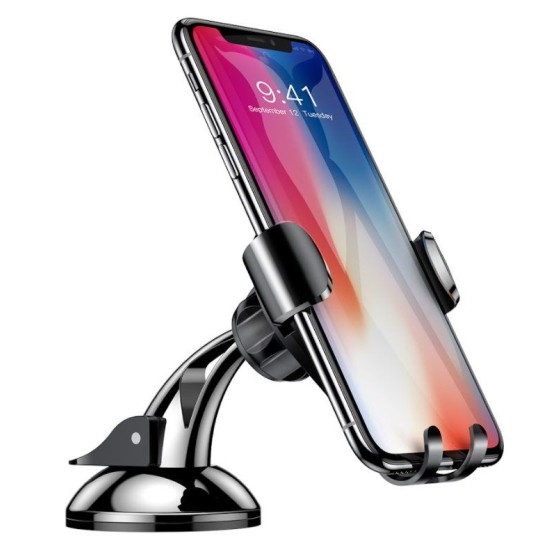 Suport Auto Baseus SUYL-XP01 Osculum Gravity Car Mount, Negru (Bakr, SUYL-XP01) by www.silkase.ro