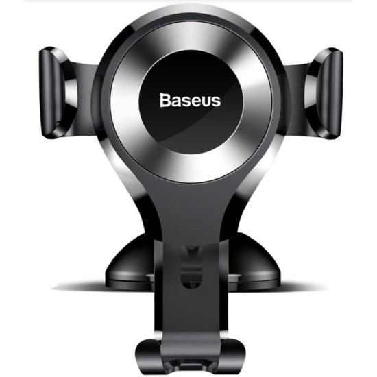 Suport Auto Gravitațional Baseus SUYL-XP0S Osculum Gravity, Black/Silver (Bakr, SUYL-XP0S) by www.silkase.ro