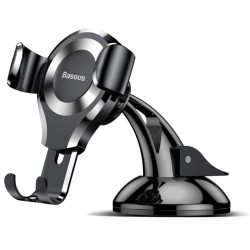 Suport Auto Gravitațional Baseus SUYL-XP0S Osculum Gravity, Black/Silver