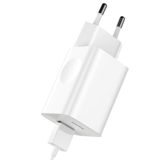 Incarcator Retea Baseus CCALL-BX02 Quick Charger, 24W, USB, White Incarcator Retea Baseus CCALL-BX02 Quick Charger, 24W, USB, White (Încărcătoare Rețea, CCALL-BX02) by www.silkase.ro
