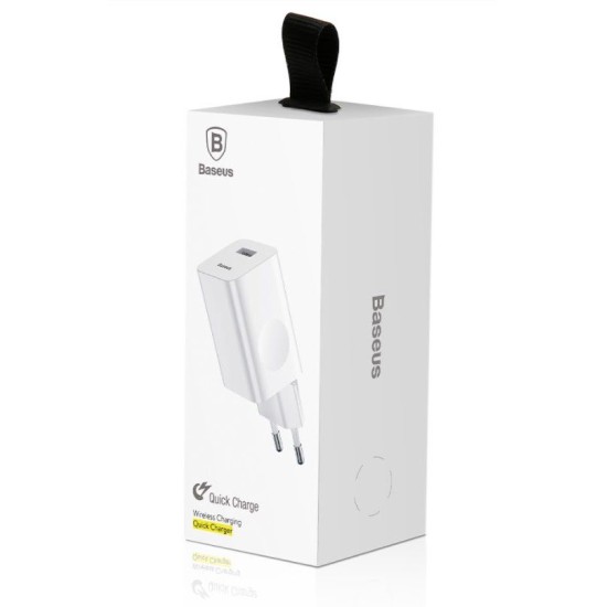 Incarcator Retea Baseus CCALL-BX02 Quick Charger, 24W, USB, White Incarcator Retea Baseus CCALL-BX02 Quick Charger, 24W, USB, White (Încărcătoare Rețea, CCALL-BX02) by www.silkase.ro