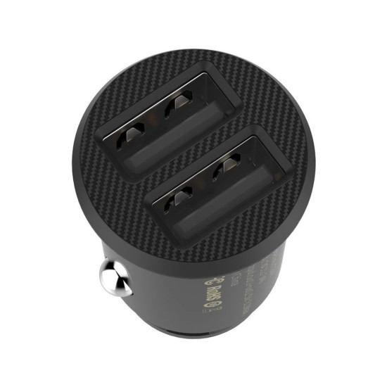 Incarcator Auto Baseus CCALL-ML01 Grain 15.5W 2x USB Black Incarcator Auto Baseus CCALL-ML01 Grain 15.5W 2x USB Black (Bakr, CCALL-ML01) by www.silkase.ro