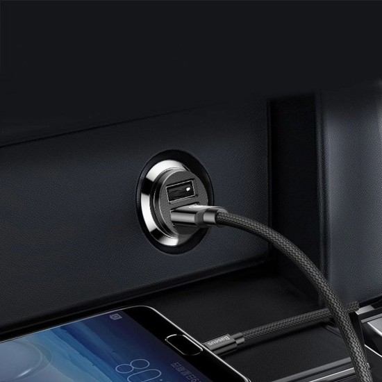 Incarcator Auto Baseus CCALL-ML01 Grain 15.5W 2x USB Black Incarcator Auto Baseus CCALL-ML01 Grain 15.5W 2x USB Black (Bakr, CCALL-ML01) by www.silkase.ro