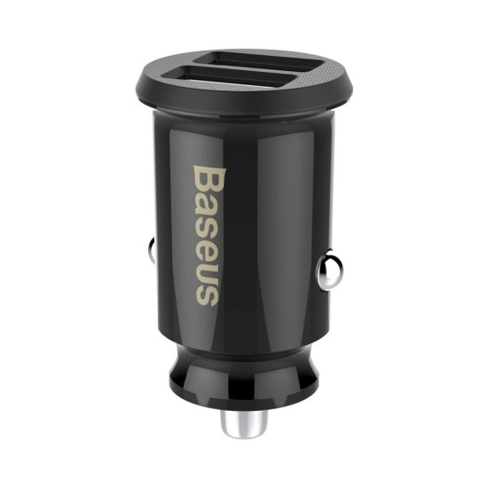 Incarcator Auto Baseus CCALL-ML01 Grain 15.5W 2x USB Black Incarcator Auto Baseus CCALL-ML01 Grain 15.5W 2x USB Black (Bakr, CCALL-ML01) by www.silkase.ro