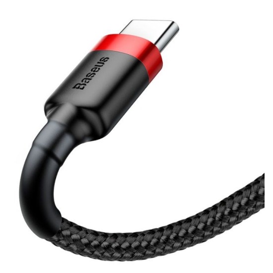 Cablu Date si Incarcare Baseus CATKLF-B91 Cafule USB la USB-C 3A 1m Red/Black Cablu Date si Incarcare Baseus CATKLF-B91 Cafule USB la USB-C 3A 1m Red/Black (Încărcătoare Rețea, CATKLF-B91) by www.silkase.ro